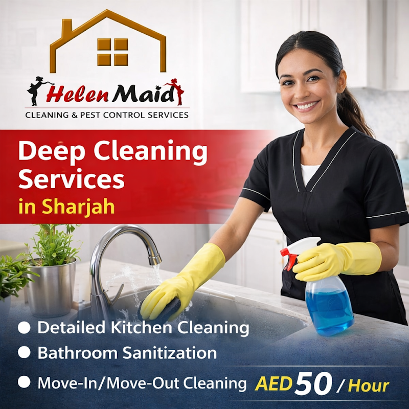 Helen Maid Cleaning Services Sharjah — Personal Services in Sharjah, Al Khan