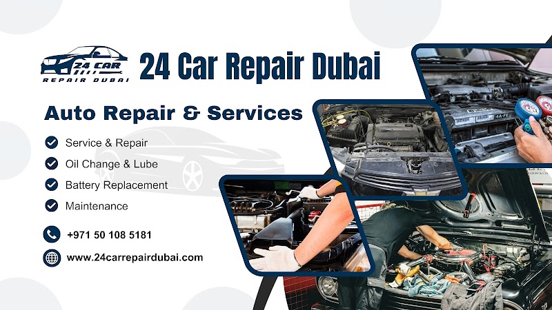 24 Car Repair Dubai - Mobile Mechanic — Batteries & Lubricants in Dubai, Downtown