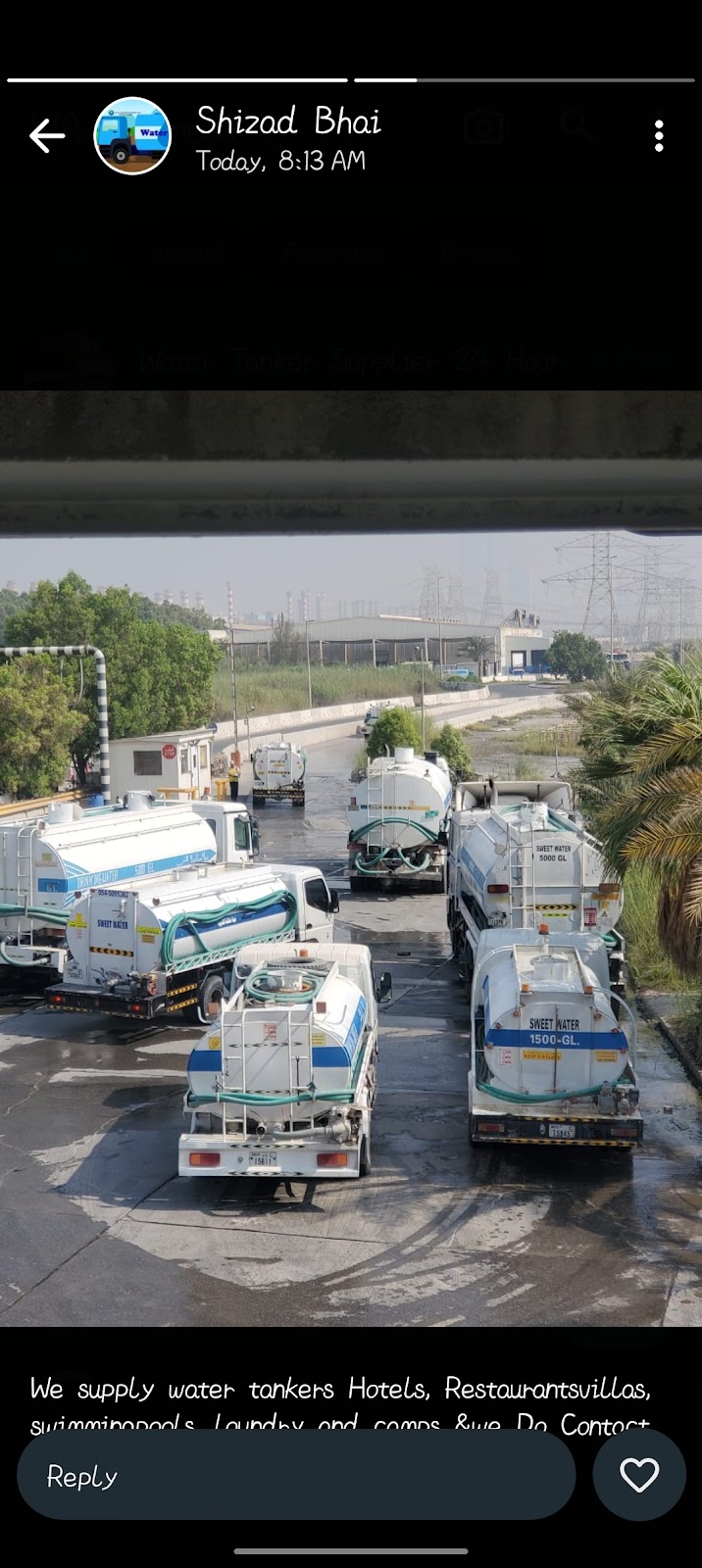 Dubai Water tanker supply — Water Tanker in Dubai, business bay - Image 5