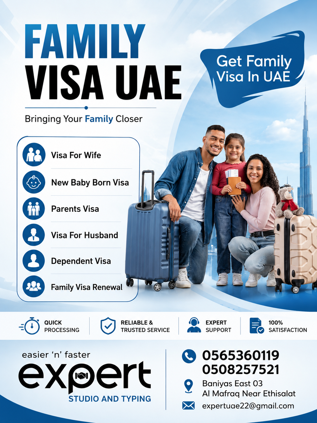 Family visa services in UAE