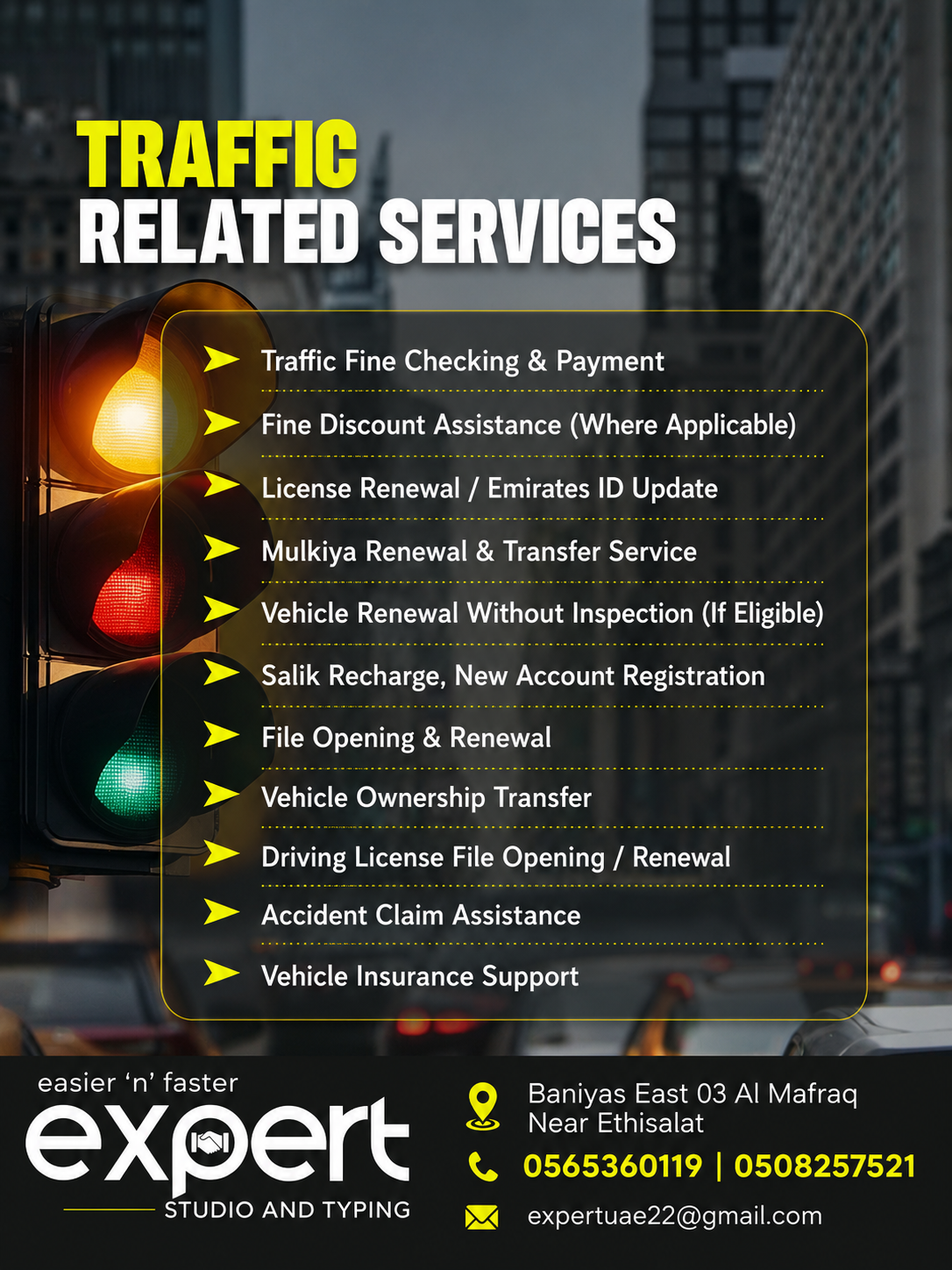 Traffic related services offered - Image 2