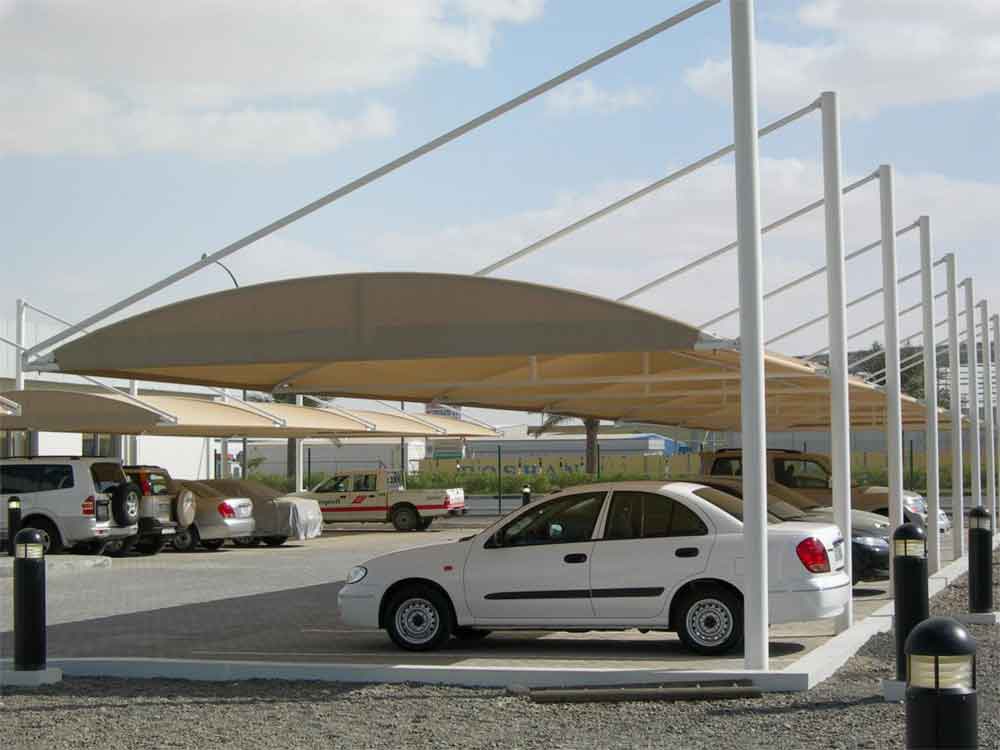 Car Park Shades Installation in Dubai Slicon Oasis - Image 6