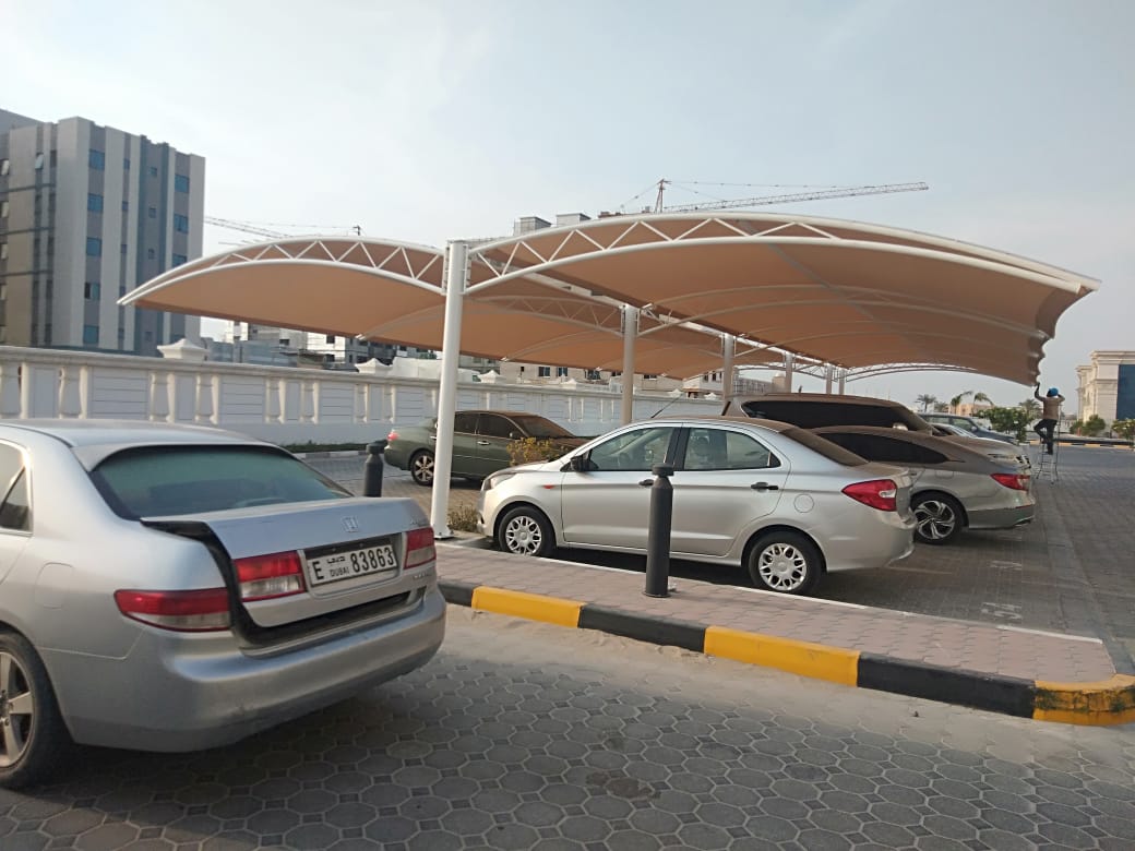 Car Park Shades Installation in Dubai Slicon Oasis - Image 10
