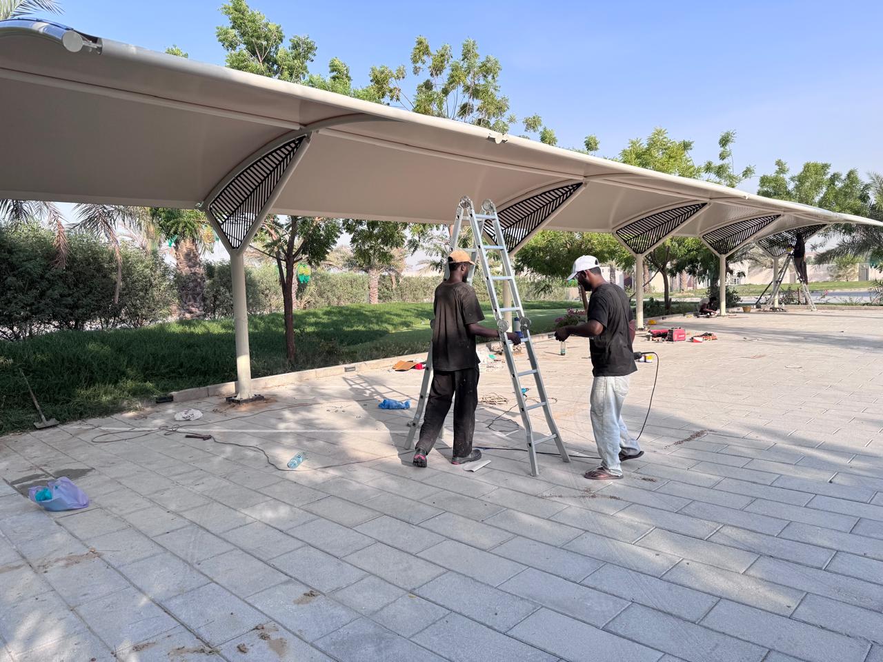 Car Parking Shades Suppliers in Emirates Hills Dubai - Image 2