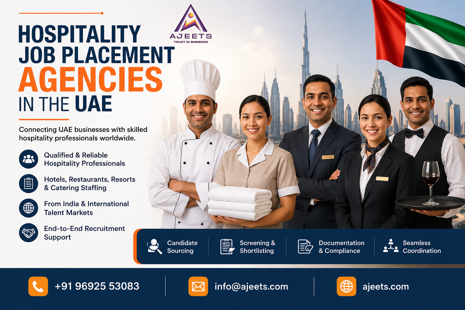 Hospitality job placement agencies in the UAEHospitality Job Placement Agencies in the UAE 