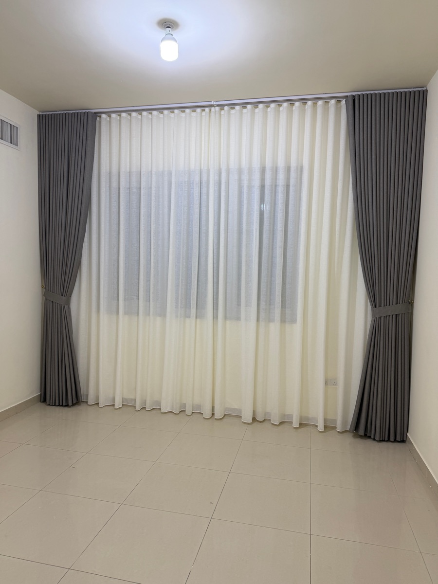 we customize blackout curtains sheer chiffon curtains living room curtains bedroom curtains motorize - Image 2