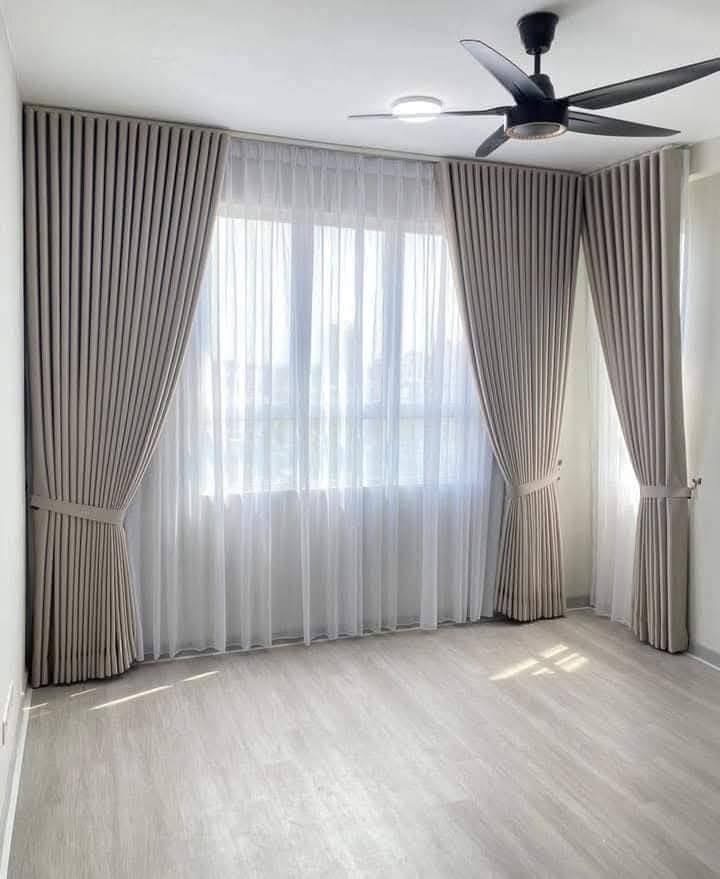 we customize blackout curtains sheer chiffon curtains living room curtains bedroom curtains motorize - Image 5