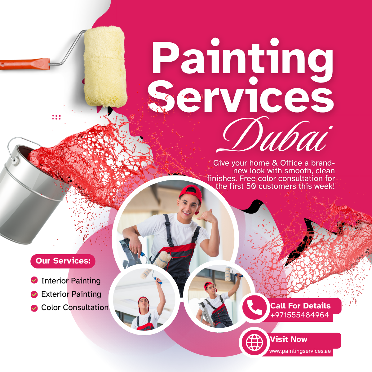 Painting Services in Dubai - Al Barsha Painters Company LLC - Image 2