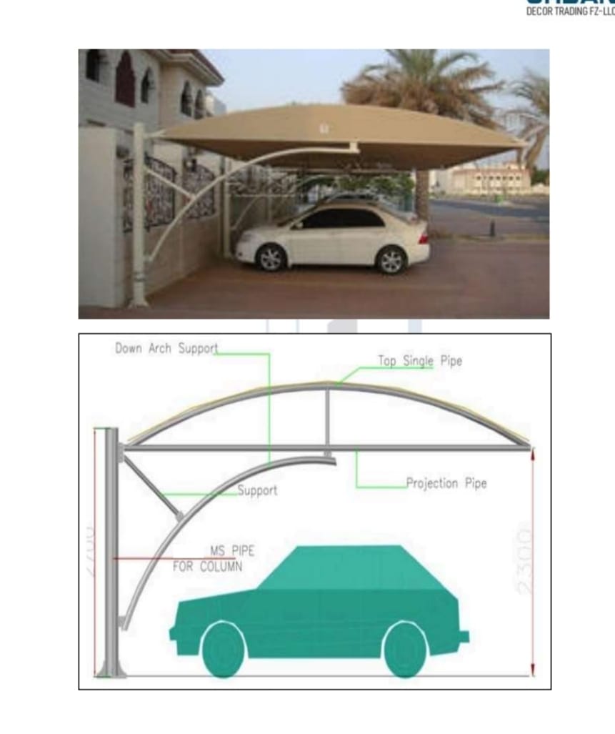 Parking Shades and  Pergola Shades Suppliers  - Image 2