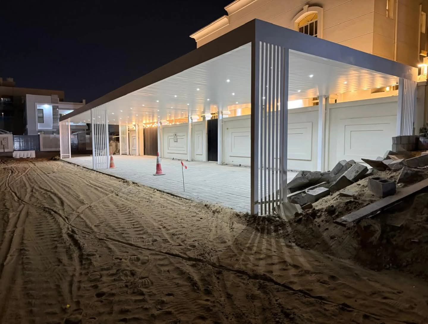 Pergola parking shades in Ajman - Image 2