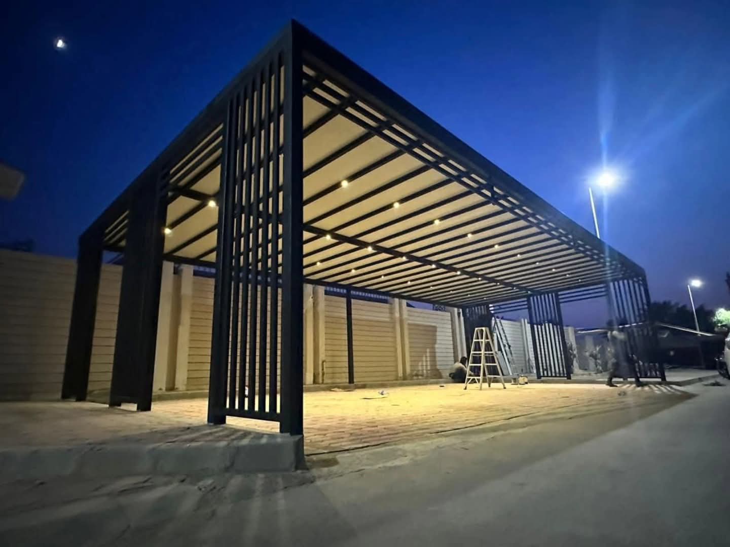 Pergola parking shades in Ajman - Image 3