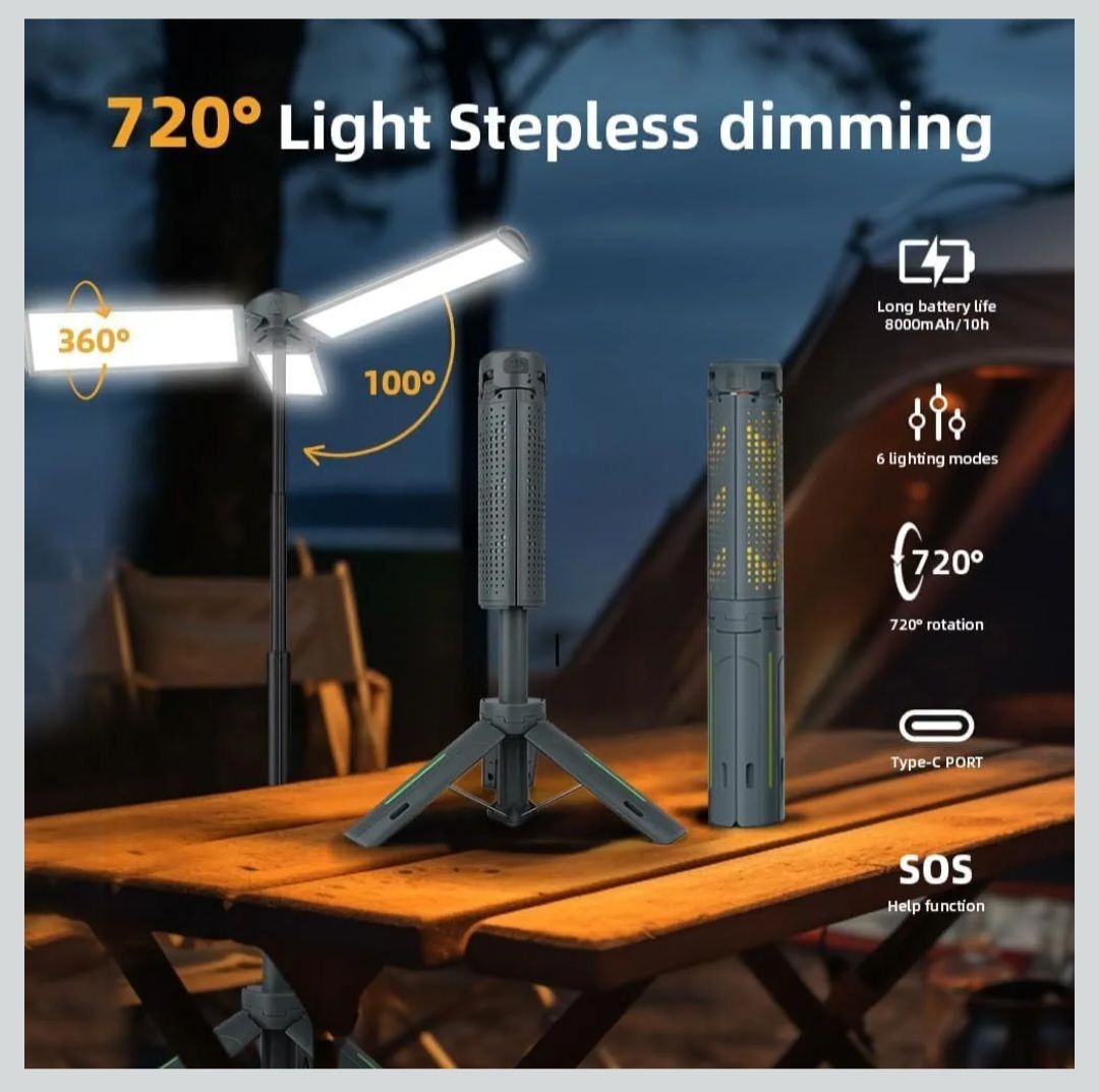 Portable LED work light with USB charging - Image 3