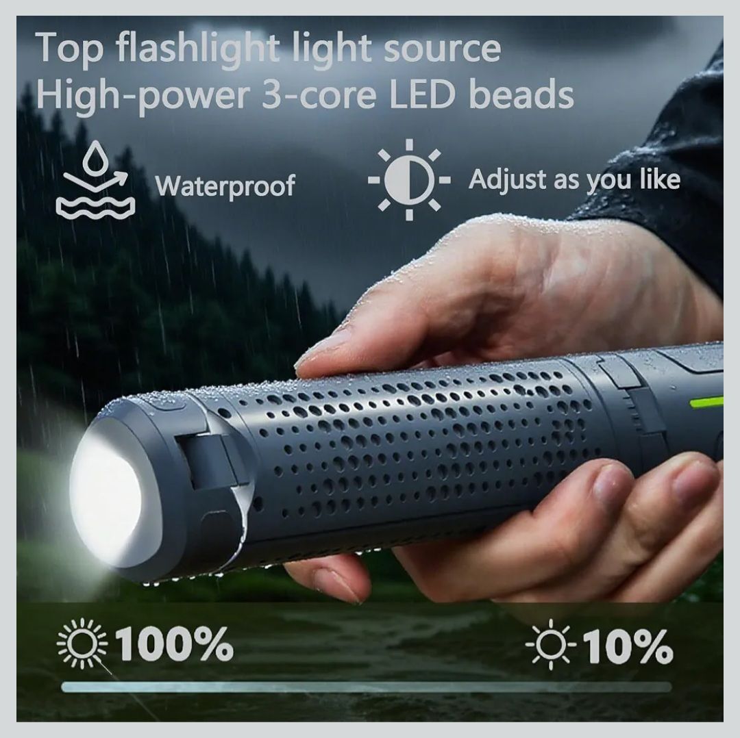 Portable LED work light with USB charging - Image 4