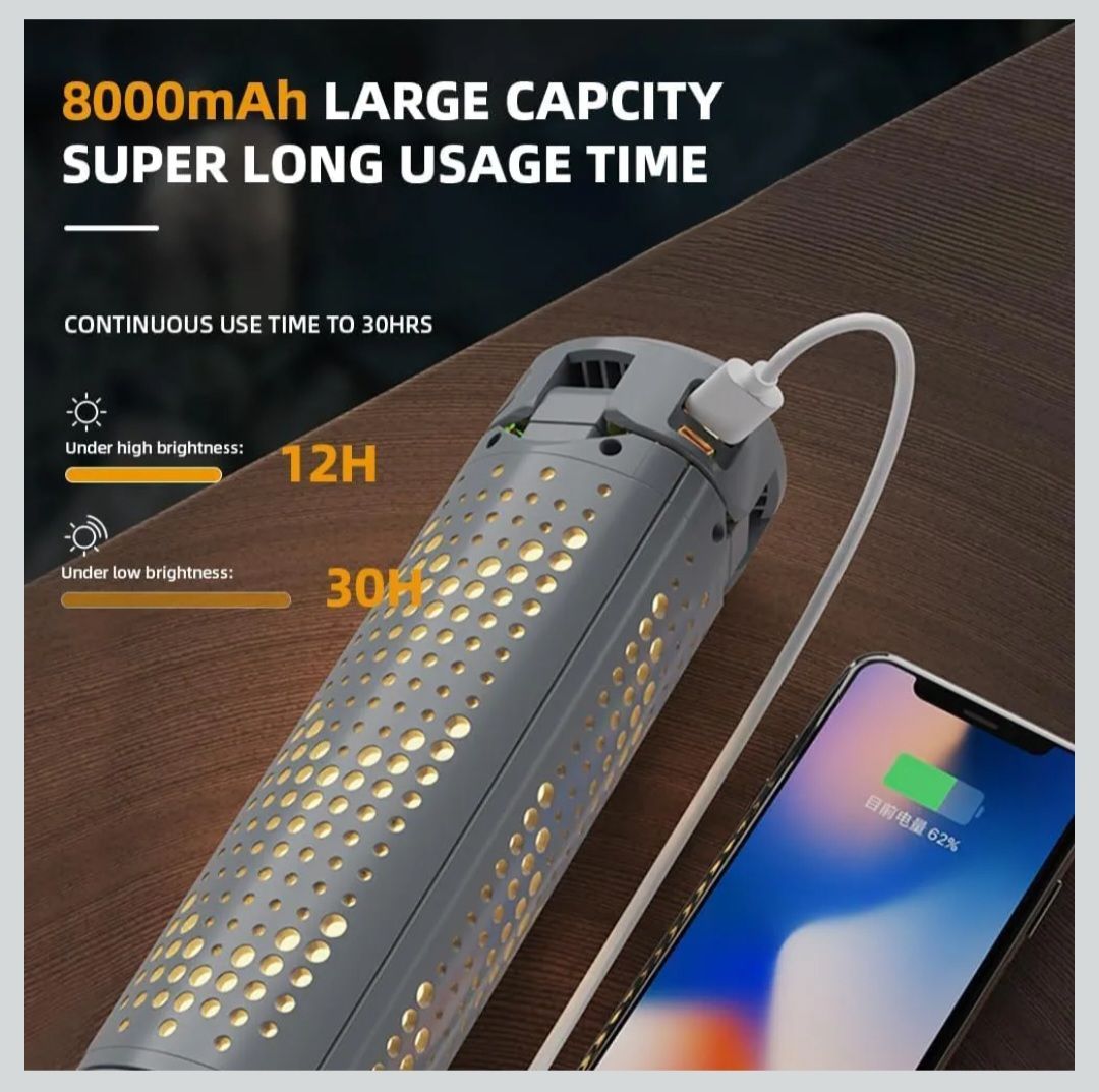 Portable LED work light with USB charging - Image 5