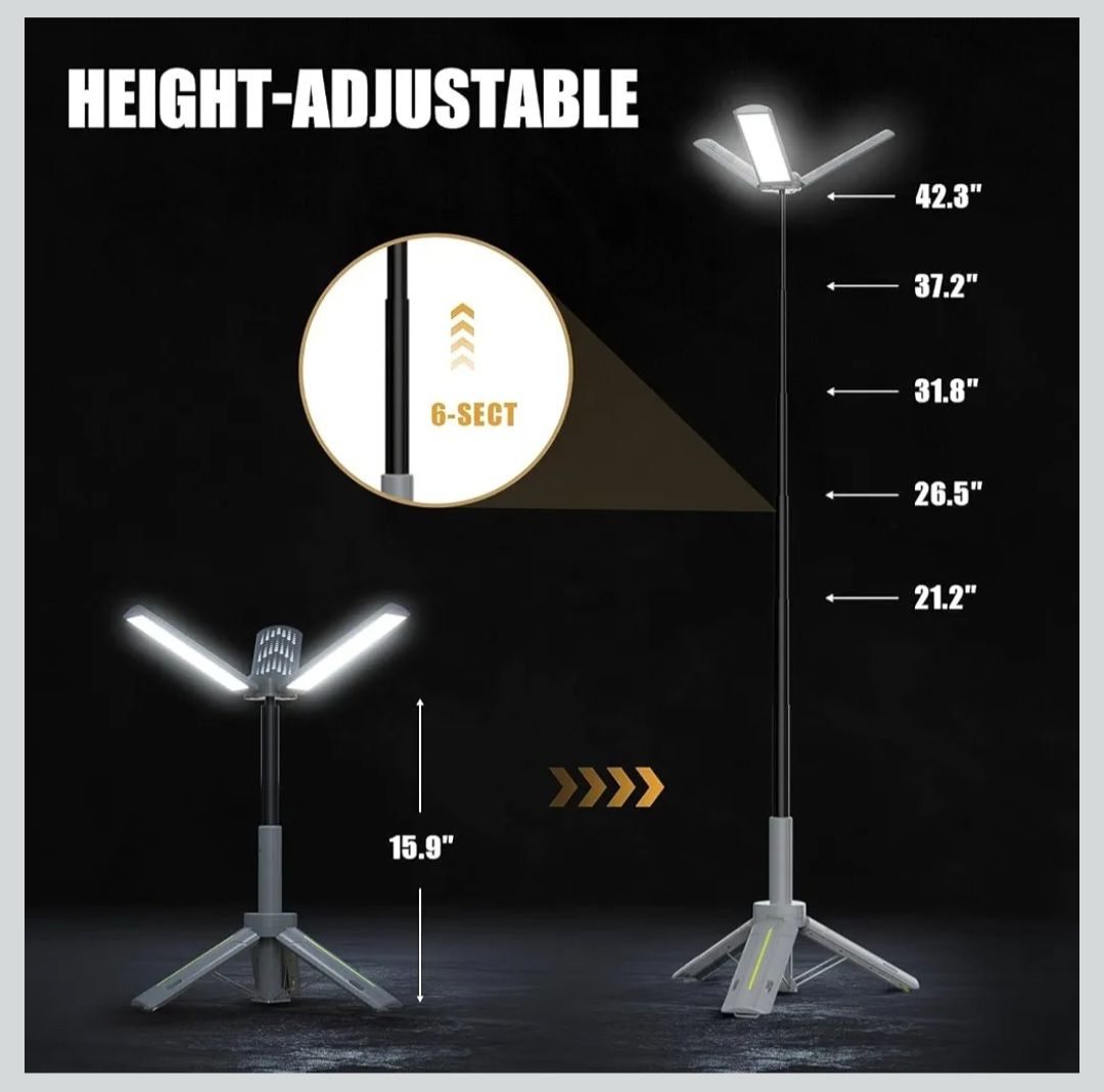 Portable LED work light with USB charging - Image 7