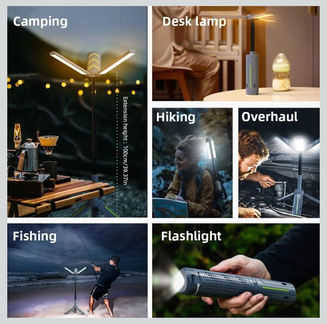 Portable LED work light with USB charging - Image 8