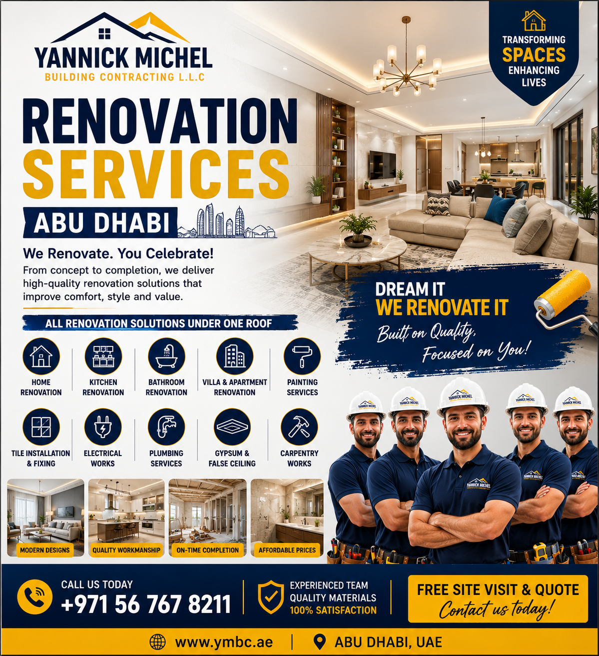 Renovation Services Abu Dhabi
