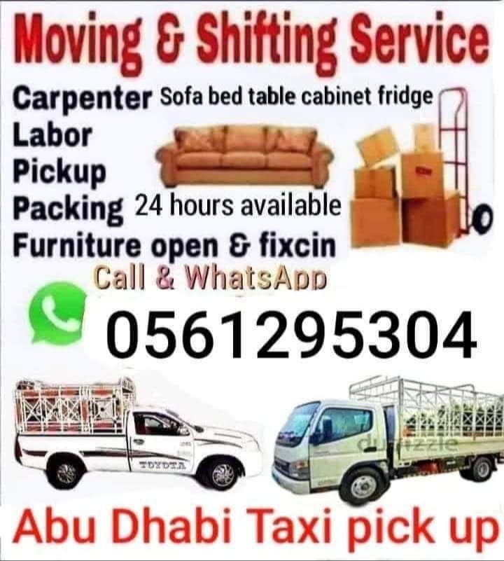 Abu Dhabi movers Storage available 