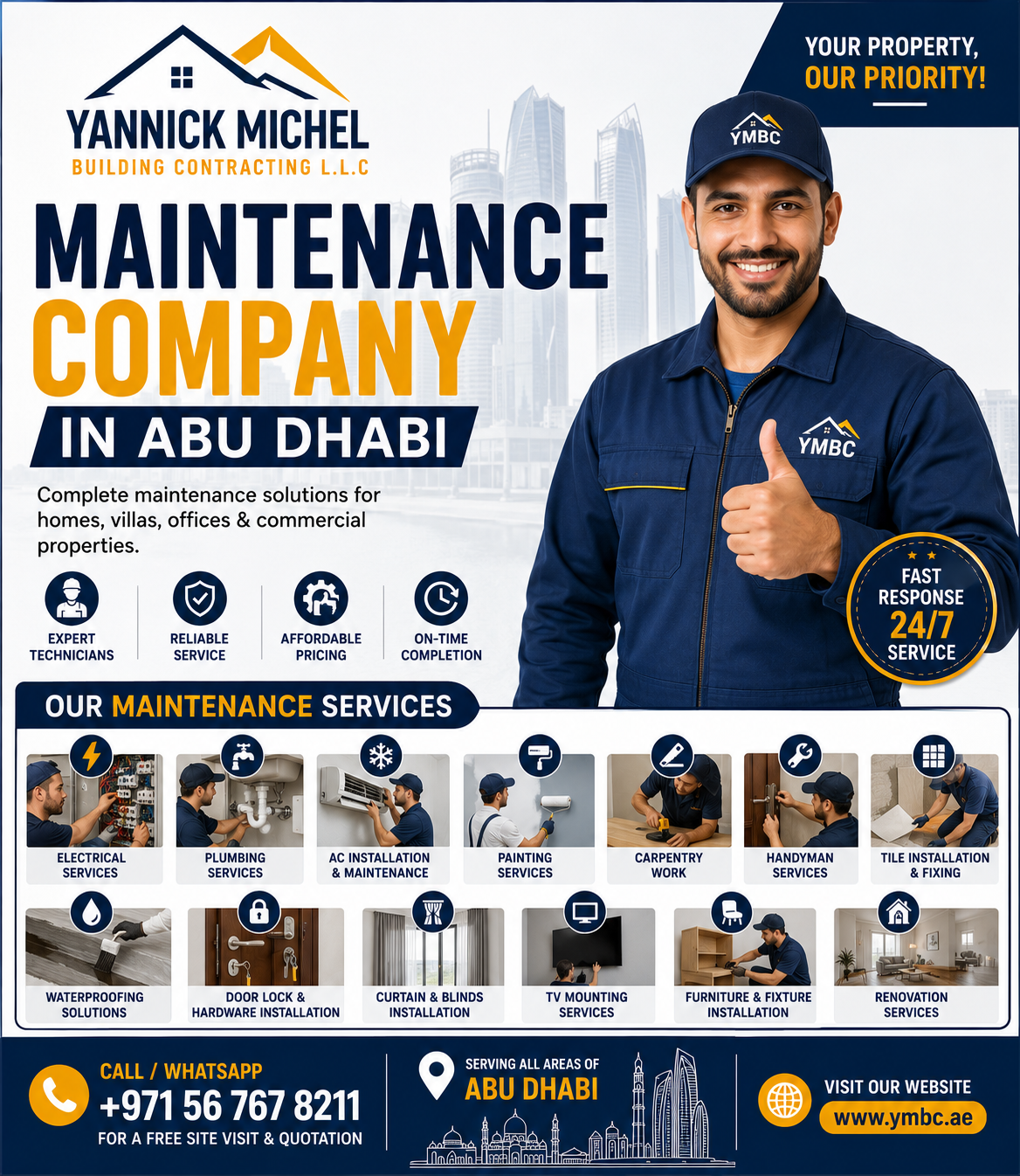 Maintenance company in Abu Dhabi
