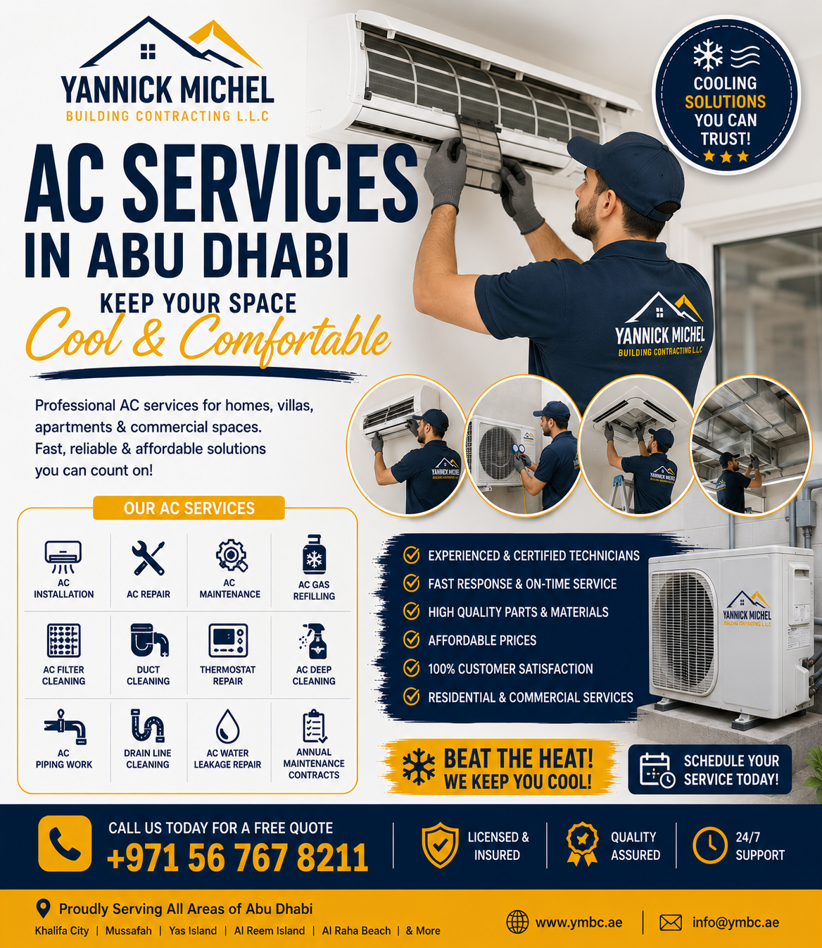 AC services Abu Dhabi