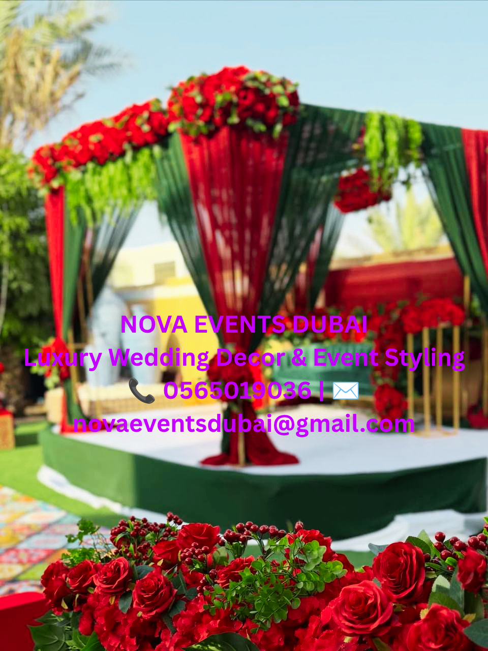 Wedding Event Decoration Dubai 0565019036 - Image 2