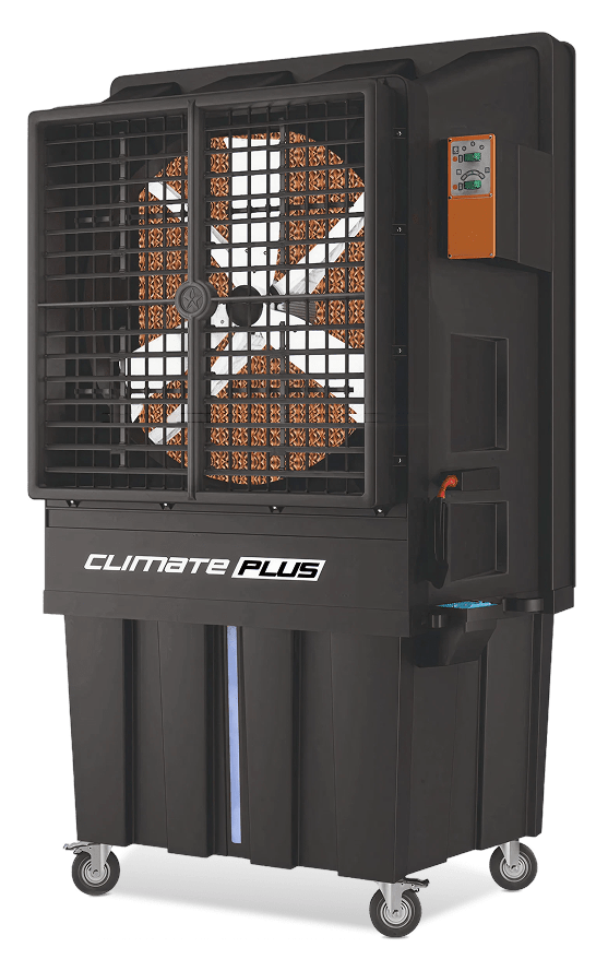 Portable evaporative outdoor cooler