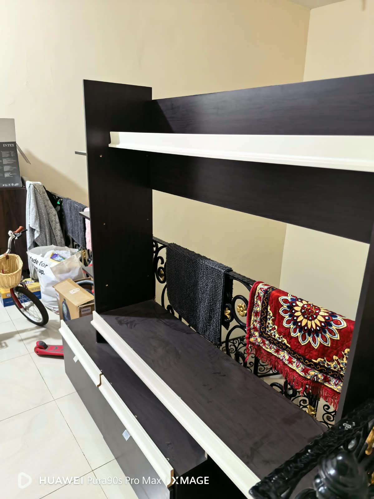 Selling TV Cabinet with Storage Drawers and Shelves in Perfect Condition in Abu Dhabi
