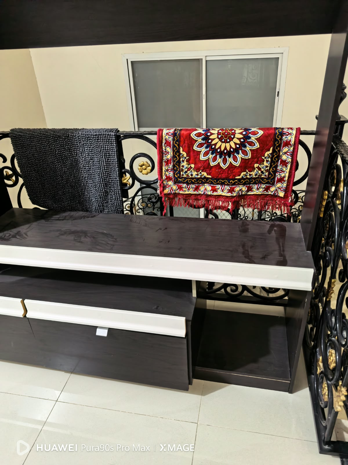 Selling TV Cabinet with Storage Drawers and Shelves in Perfect Condition in Abu Dhabi - Image 2