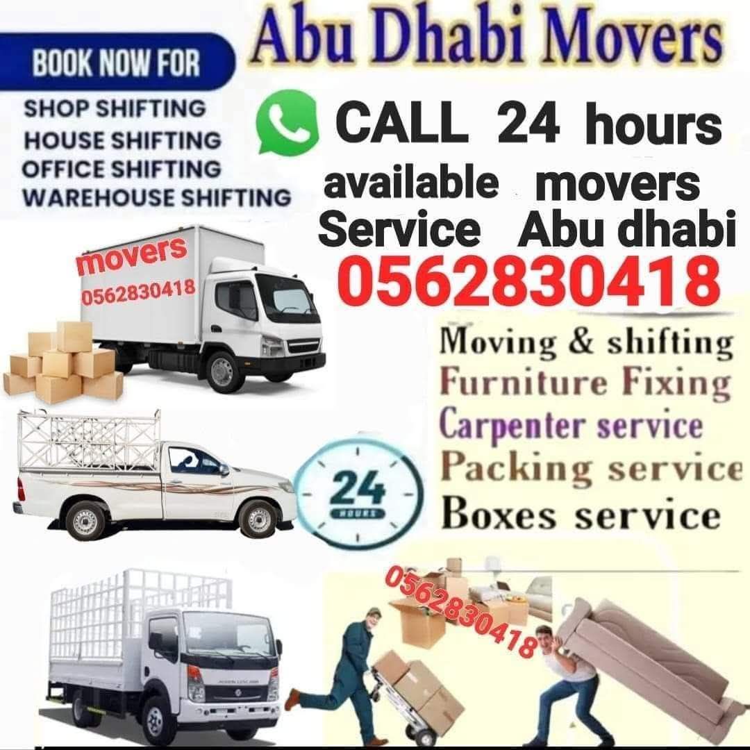 Abu Dhabi Movers - 24 Hours Service
