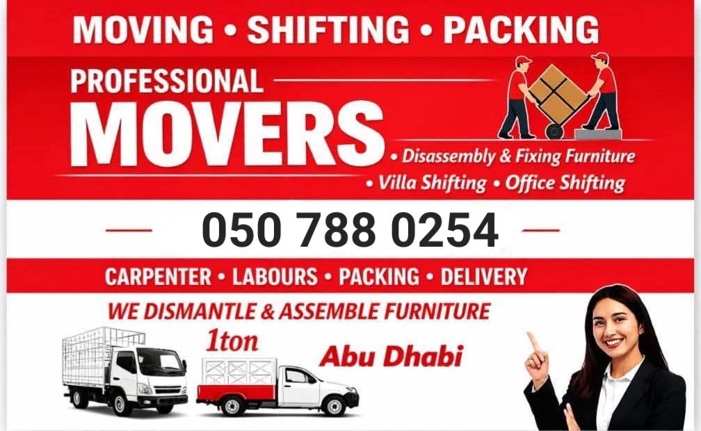 Movers pickup Abu Dhabi Abu Dhabi Movers and Packers give you offers to get free estimate for packin