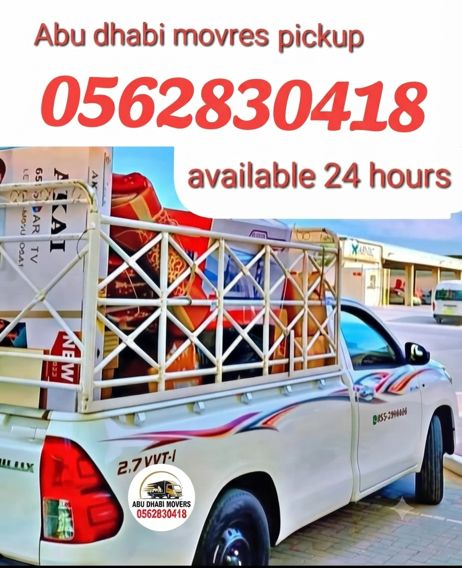 Movers pickup Abu Dhabi 