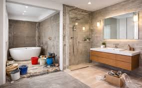 Modern bathroom renovation renovation services Abu Dhabi