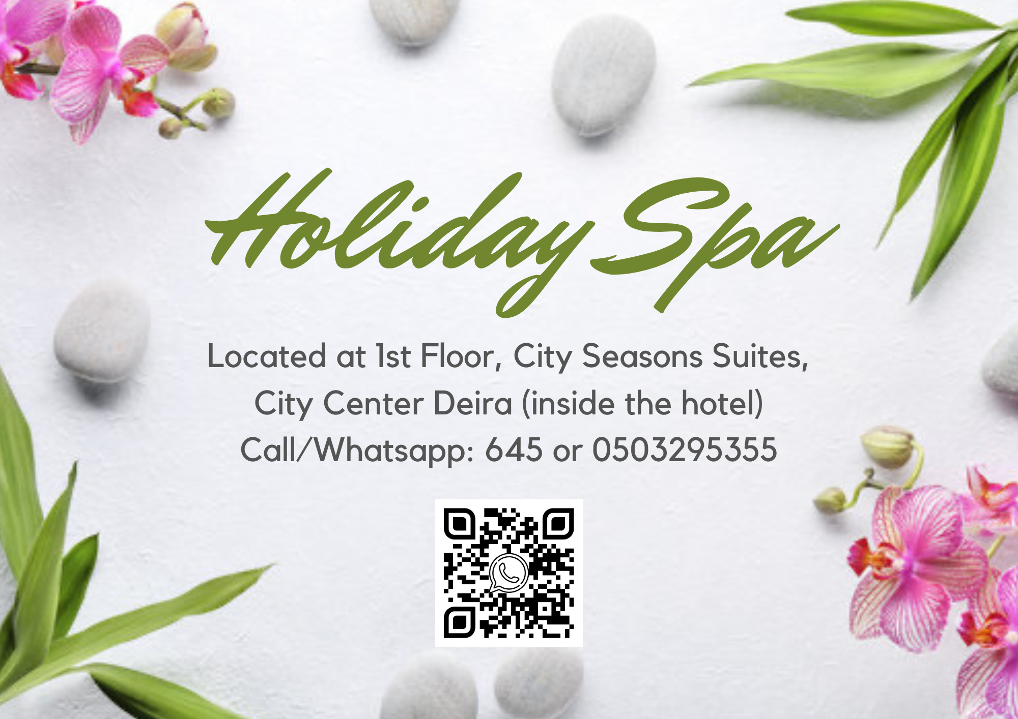 Holiday Spa Massage 09 23 26
