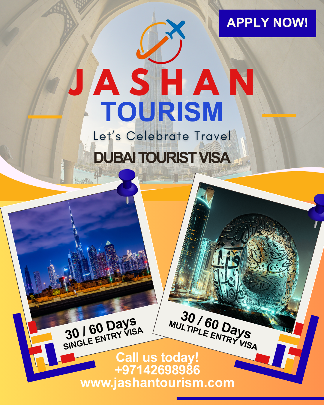 Dubai Tourist Visa - Jashan Tourism