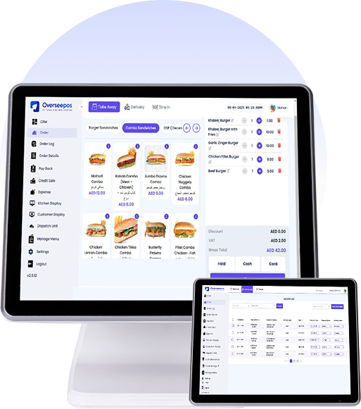Restaurant POS Software Dubai | Oversee POS 