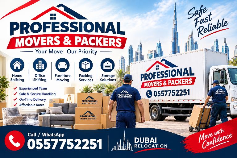 Professional movers and packers services