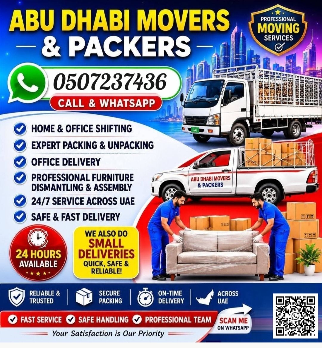 Abu Dhabi movers and packers service