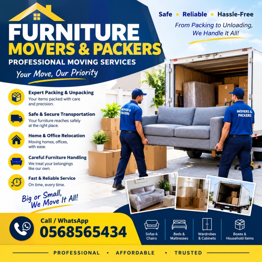 Furniture movers and packers servicesExpert Furniture Movers & Packers | Fast & Safe Moving Services