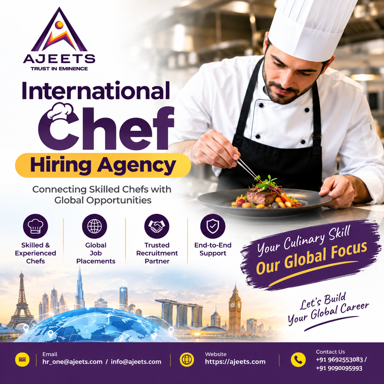 International Chef Hiring Agency for UAE Hospitality Industry