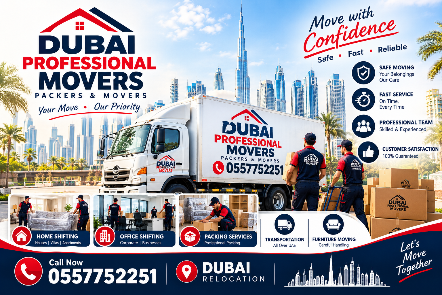Dubai professional movers packers 