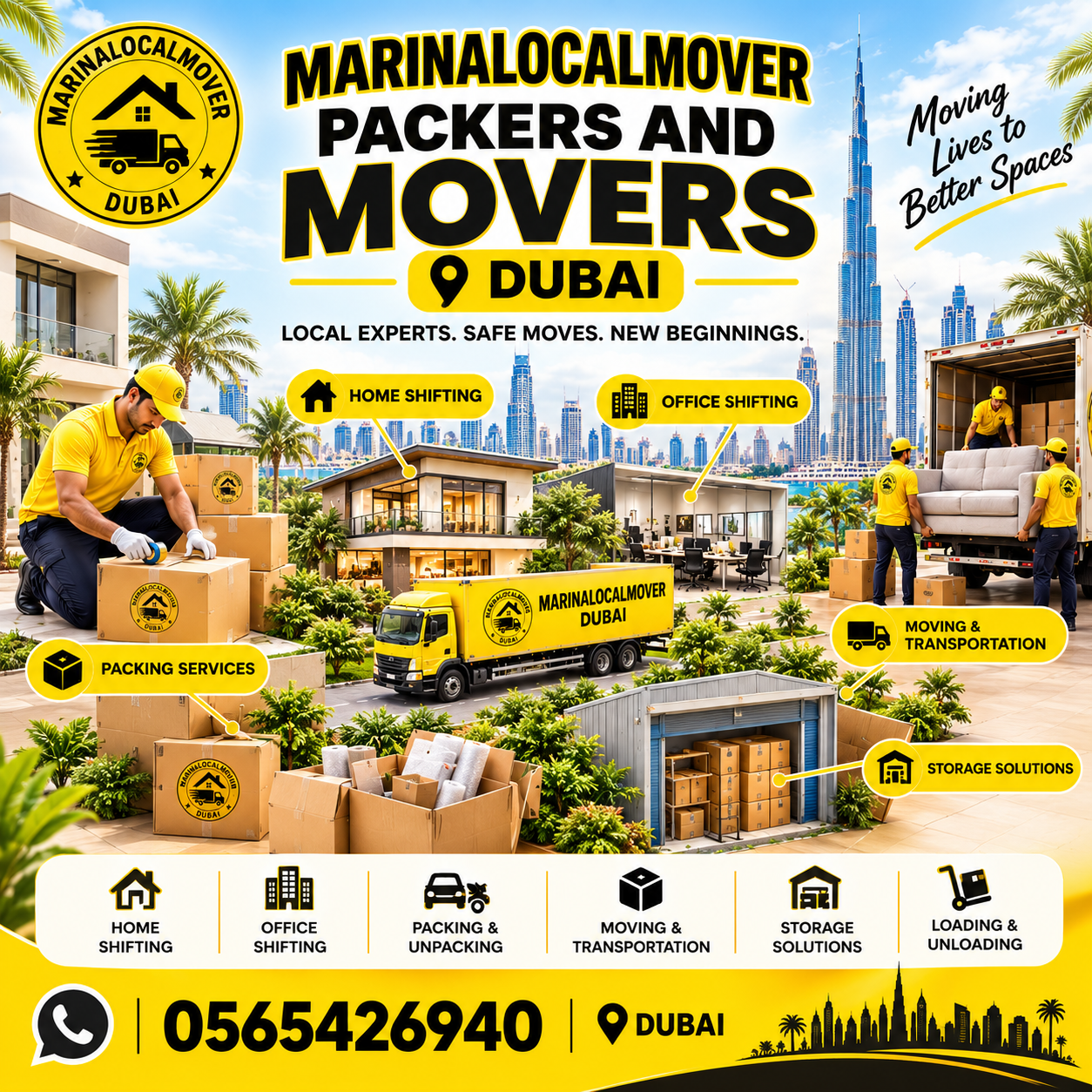 Professional Moving & Packing Services for Safe, Stress-Free Home & Office Moves