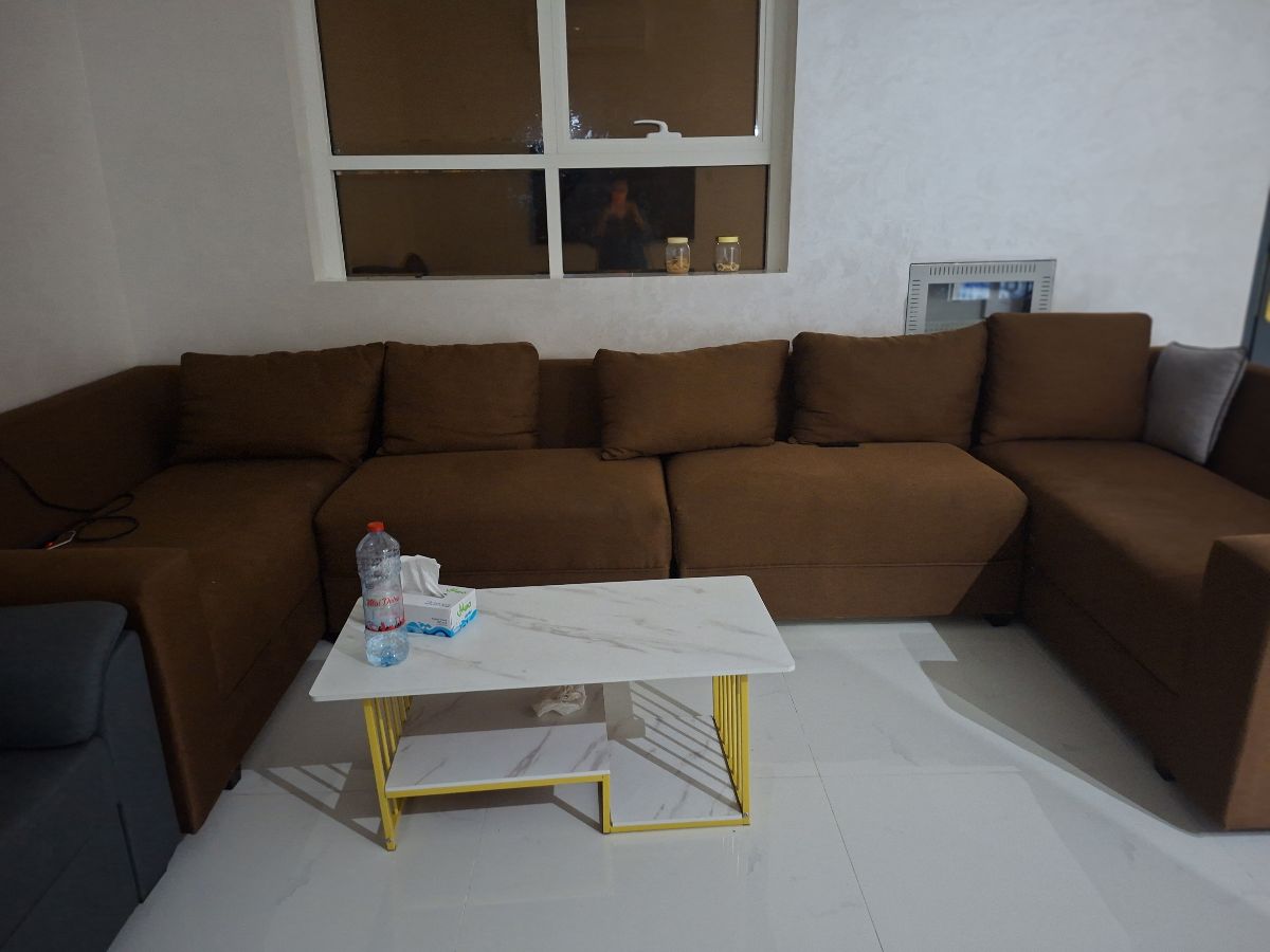 Sofa set with chosions 