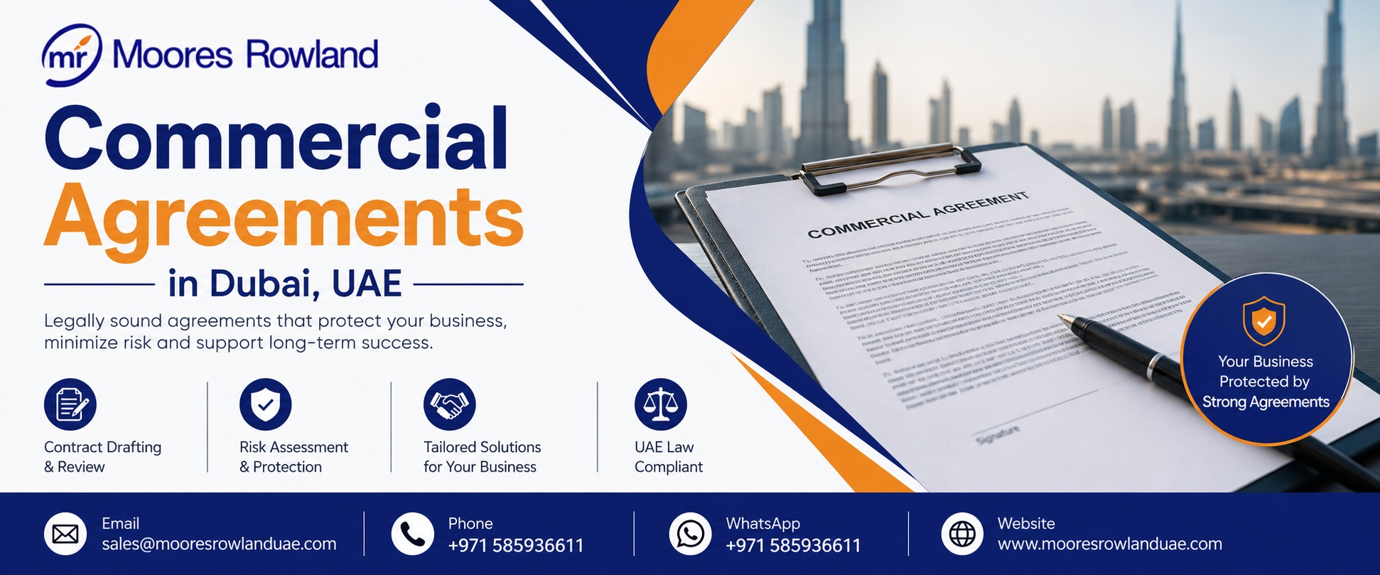 Commercial Agreements in UAE: Negotiation, Review, and Enforcement
