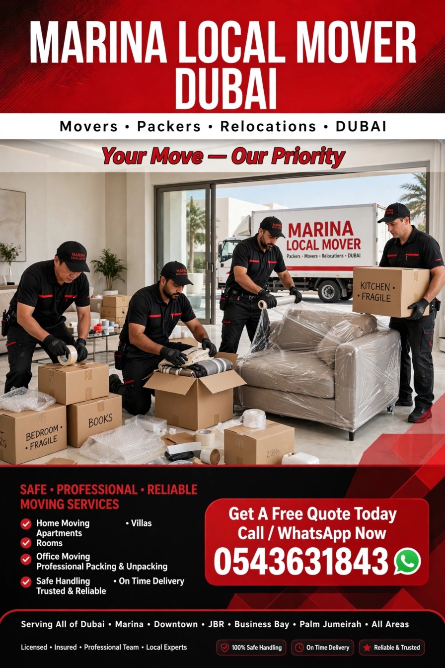 Professional movers and Packers expert in Dubai 