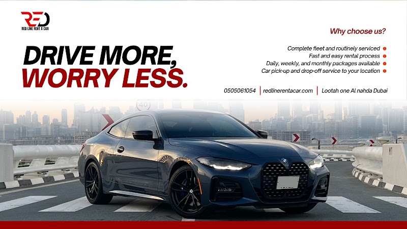 Red line Rent a Car AL Nahda — Cars in Sharjah, Al Nahda