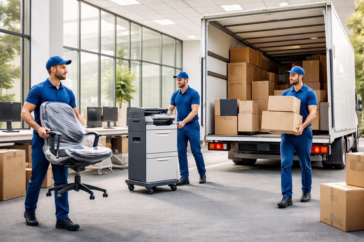 Commercial Movers and Packers Abu Dhabi