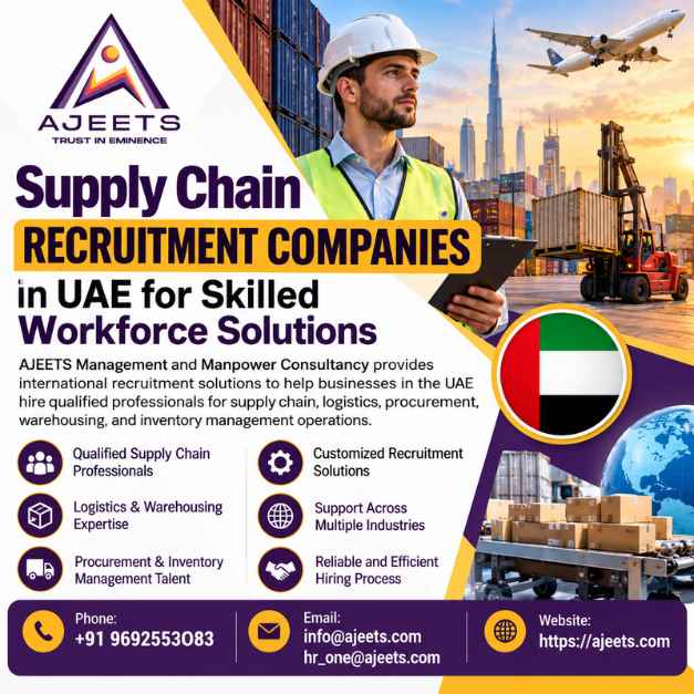 Supply Chain Recruitment Companies in UAE for Skilled Workforce Solutions 