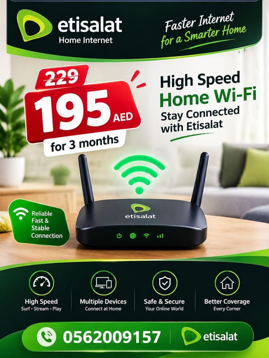 Etisalat wifi service 