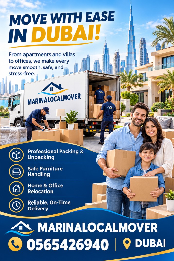 Professional Movers & Packers Dubai | Home, Office Moving & Packing Services