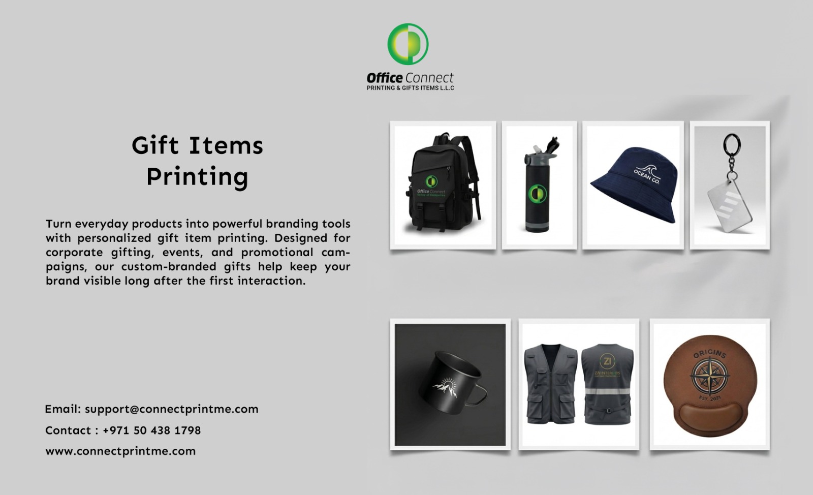 Corporate Gift Items & Welcome Packs in Dubai – ConnectPrint